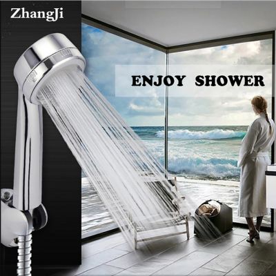 ﹊ Zhang Ji Hot Patented Efficient High Pressure Shower Head Water Saving Massage Nozzle Rainfall Bathroom Handheld Shower Head