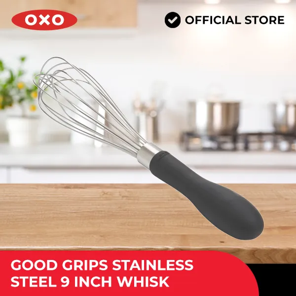 OXO Good Grips Stainless Steel Dishwasher Safe 9-Inch Whisk