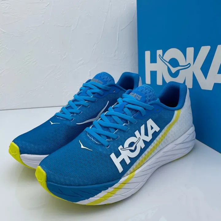 Hoka one one men's shoes rocket x racing road running shoes carbon