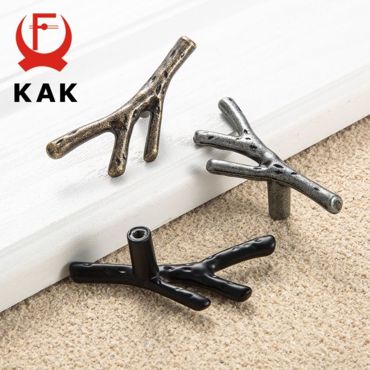 lz-kak-10pcs-tree-branch-furniture-handle-96mm-128mm-black-silver-bronze-kitchen-cabinet-handles-drawer-knobs-door-pulls-hardware