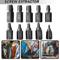 10Pcs 18-1332 "Broken Bolts Remover ชุด Hex Head Screw Extractor ฟัน Demolish Stripped Broken Remover เครื่องมือ