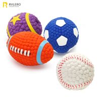 【YF】☸✖﹍  Best Dog Balls Squeak Interesting Tennis Football Cleaning Cotton Filling for Dogs Supplies