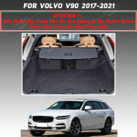 Car trunk mat for Volvo V90 Station wagon 2017 2018 2019 2020 2021 cargo liner car interior accessories cover