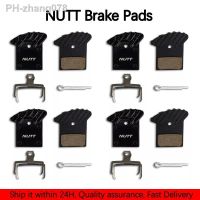 4 Pairs NUTT Bicycle Hydraulic Disc Brake Pad Semi Metal Resin Heat Dissipation Scooter Brake for NUTT Oil Brake Avid BD1 BD3 E9