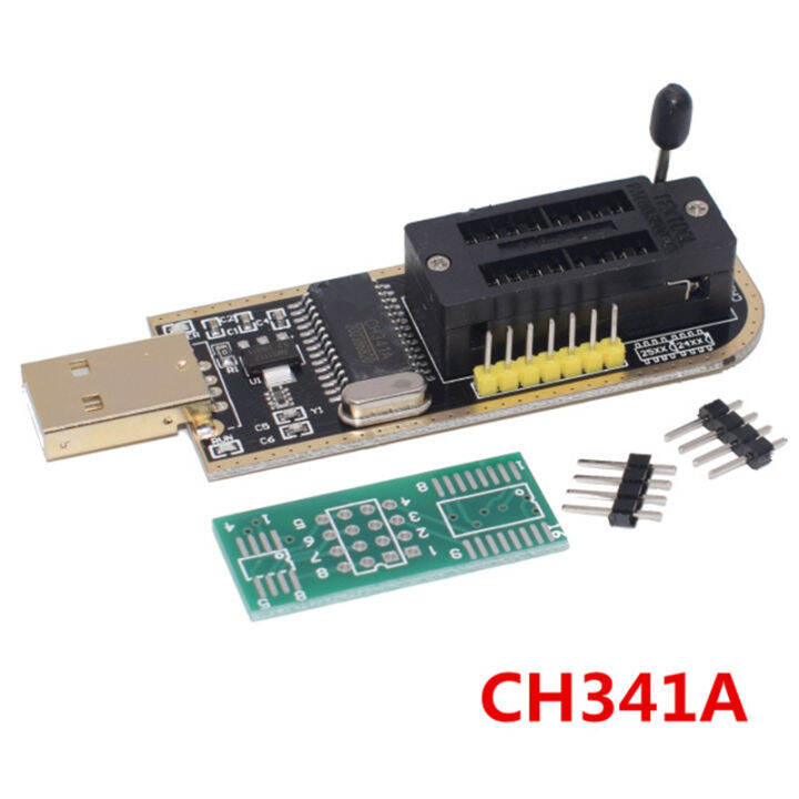 ch341a-24-25ชุด-bios-แฟลช-eeprom-โปรแกรมเมอร์-usb-ด้วยซอฟต์แวร์และไดรเวอร์