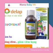 Chính hãng  Fitobimbi Broncamil Hỗ trợ giảm ho đờm ho do nhiễm lạnh viêm