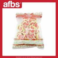 AFBS Queen Jelly Fancy Fruit Watermelon Flavoured Gelatin 500g #1115324 แฟนซีฟรุตตี้ วุ้นเจลาตินสำเร็จรูป มาร์ชแมลโลว์ กลิ่นแตงโม ตราควีน 500ก