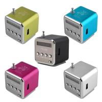 Rainbow Ready Stock Hot Mini Micro USB สเตอริโอแบบพกพาลำโพงเครื่องเล่นเพลงวิทยุ FM สำหรับ PC MP3 /4 Notebook