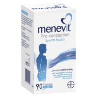 เมเนวิท บำรุงสเปิมMenevit30และ 90 capsules (new packaging) exp  2025