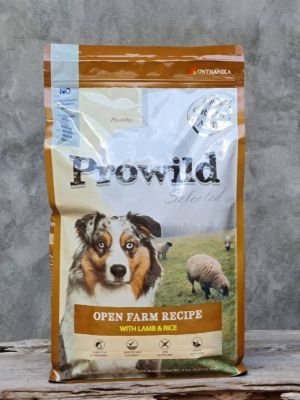 [ เก็บปลายทาง ] 3kg Prowild สูตรใหม่ อาหารสุนัข เกรดพรีเมี่ยม รสแกะและข้าว