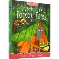 Five minute forest tales five minute story forest animals bedtime reading materials cultivate English language sense 5 years old + English original childrens books