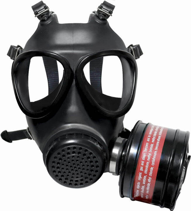 Yingorrs Gas Masks Survival Nuclear and Chemical, Full Face Respirator ...