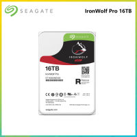 [เพื่อส่งพร้อม] Seagate IronWolf Pro 16TB NAS Drive 7200RPM 256MB Cache SATA 3.5นิ้ว ST16000NE000ฮาร์ดไดรฟ์ภายใน