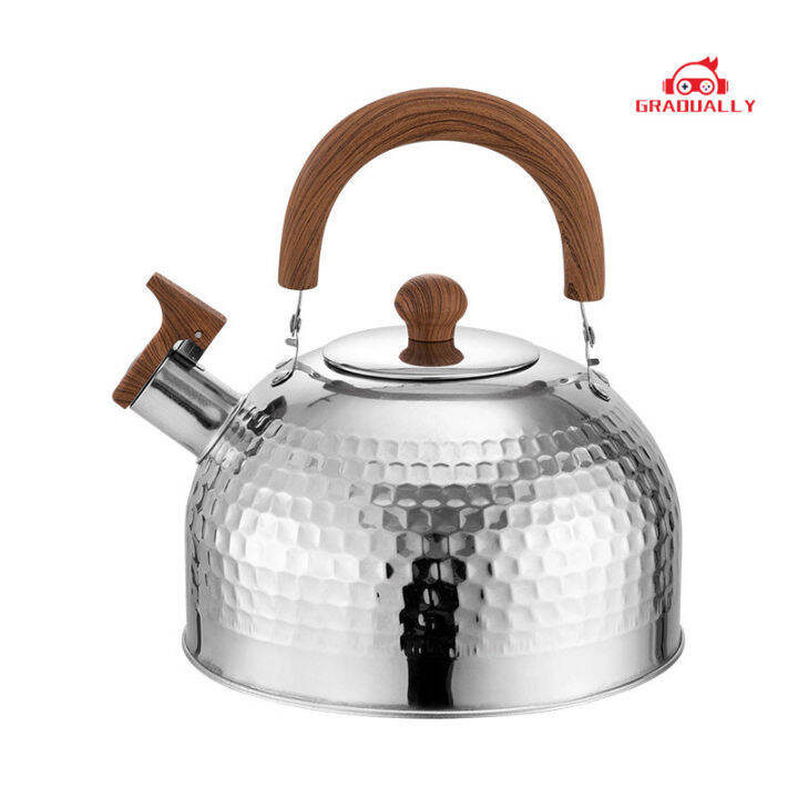 Buzzing Kettle Tea Pot with Lid Induction Teapot Whistling Water Kettle