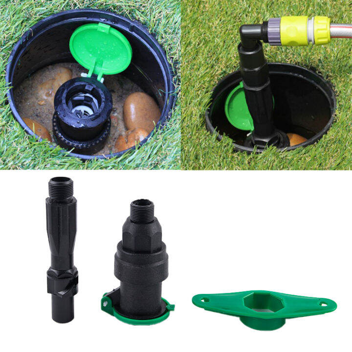 fufeng 3/4" Quick Water Intake Valve Garden Lawn Irrigation Water