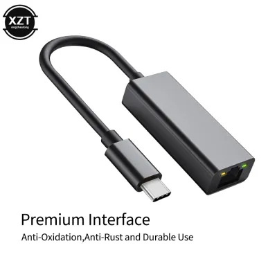 USB C Ethernet USB-C Ke RJ45 Adaptor Lan 1000M untuk MacBook Pro Samsung Galaxy S9/S8/Note 9 Tipe C Kartu Jaringan USB 3.1 Ethernet