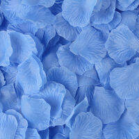 Blue Wedding Artificial Silk Rose Petals Decorate Wedding Room Petalos Rosa Boda Hand Throw Fake Mariage Lote wedding Flower