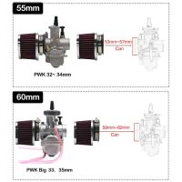 Zsdtrp ไส้กรองอากาศ 50 มม. 55 มม. 60 มม. สําหรับรถจักรยานยนต์ และรถแข่ง