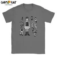 Vintage Omori Anime Game T-shirts Men Crew Neck 100% Cotton T Shirt Basil Aubrey Short Sleeve Tees Gift Idea Clothing - T-shirts - AliExpress