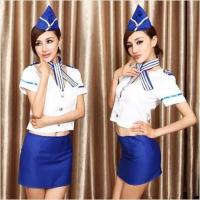 Sexy Cosplay ชุดคอสเพลย์ Flight Attendant Free Size SE4