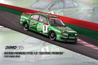 อินโน1:64 NISSAN PRIMERA (P10) #3 CASTROL PRIMERA JTCC Sugo 1994คอลเลกชันโมเดลรถยนต์หล่อตายขนาดเล็ก