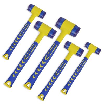 Tile Installation Hammer Rubber Mallet Plastic Handle for Road Engineering