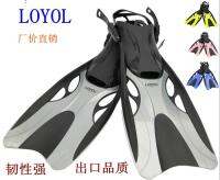 Special Offer Authentic LOYOL Swimming Flippers Adjustable Snorkeling Mid-Length Fins Equipment