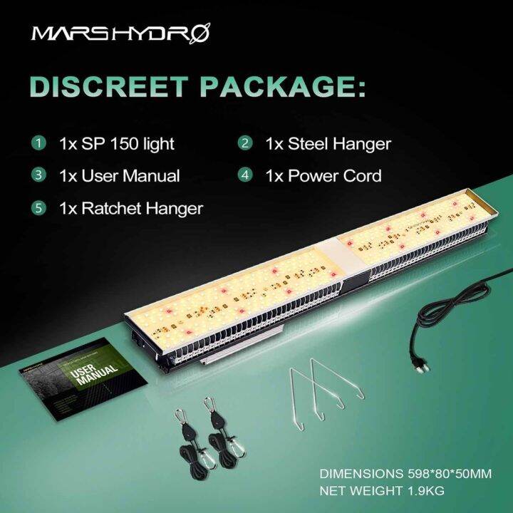 พร้อมส่ง-ลด-ส่งฟรี-sp-150-mars-hydroไฟปลูกต้นไม้-led-full-spectrum-hydroponic-led-grow-light-สินค้าใหม่