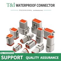 5/10/100 Sets Kit Deutsch DT 2P/3P/4P/6P/8P 22 16AWG Waterproof Electrical Wire Connector Plug DT06 2S DT04 2P For Car DT04 3P