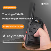 Ksun เครื่องสแกนเนอร์เครื่องรับวิทยุ Handy Profesional Ham วิทยุสองทาง CB อุปกรณ์สื่อสาร UHF Transceiver