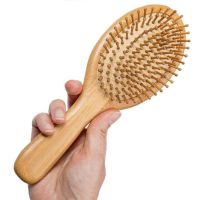 【CW】 Hair Improve Growth Wood hairbrush Prevent Loss Comb Teeth