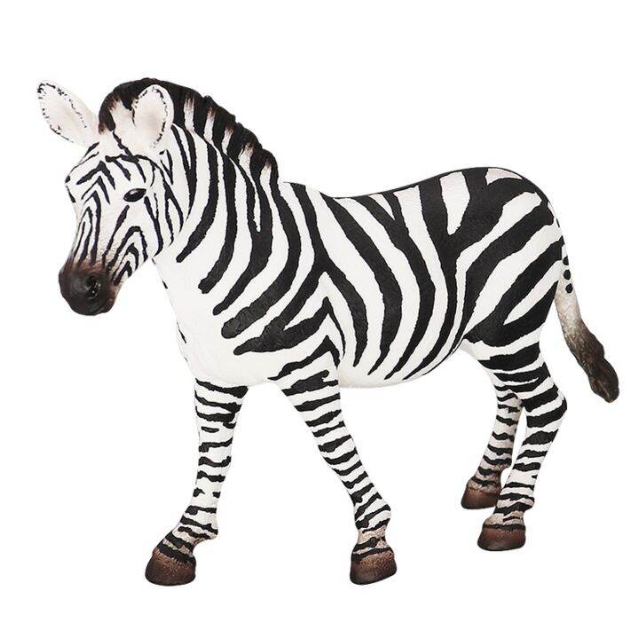 german-sile-schleich-childrens-plastic-simulation-wild-animal-model-toy-ornaments-14810-female-zebra