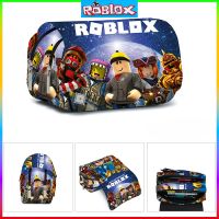 ROBLOX Pencil Case Stationery Box Game Peripheral Pencil Case Stationery Pen Storage Bag Pen Pencil Multi-layer Large Capacity