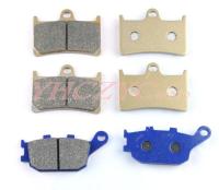 For YAMAHA FZ6 S2 ABS (Naked) FZ6N FZ6S 07-09 motorcycle front and rear brake pads set