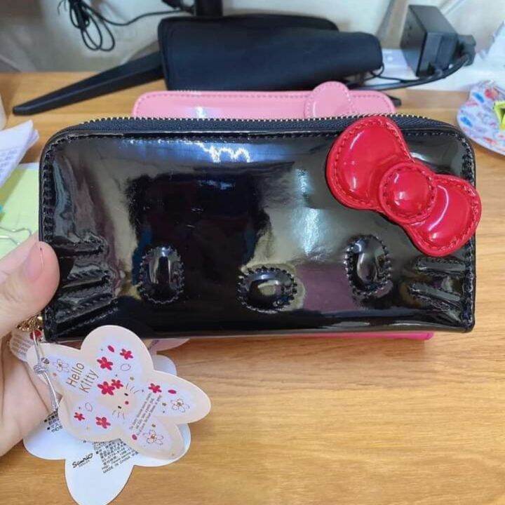 hello kitty wallet black Lazada PH
