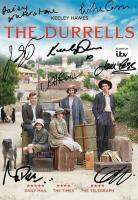 Durrells Cast ได้ลงนามรายการทีวีโชว์ซีซั่นภาพยนตร์ศิลปะโปสเตอร์ผ้าไหมการพิมพ์สำหรับของตกแต่งผนังบ้านของคุณ0801