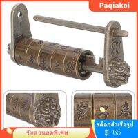 Paqiakoi Antique Combination Lock Alloy Alloy Lock Cords Cord Cords สำหรับกระเป๋าเดินทางสำหรับกระเป๋าเดินทาง