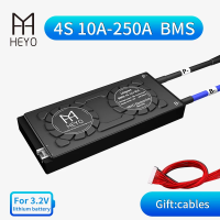 LifePo4 4S 12V Bms 80A 100A แบตเตอรี่ลิเธียม12V BMS แผ่นป้องกันพร้อมบาลานซ์