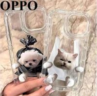 เคสโทรศัพท์ซิลิโคน TPU ใส แบบนิ่ม  สําหรับ Oppo A17 A57 A16 A76 A17K A15 A3s A5s A5 A9 A95 A1K A77s A77  #345