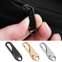 5pcs Zipper Pull Replacement Detachable Metal Zipper Pull Tab Metal Zipper Gripper Mend Fixer Zippers Tags Zipper