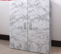 ❄❁ Marble Vinyl Self Adhesive Wallpaper for Bathroom Kitchen Cupboard Table Wall Contact Paper PVC Waterproof Wall Stickers