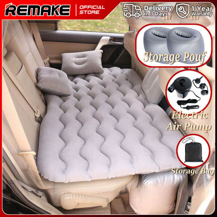 (With Air Pump)Portable Car Inflatable Air Bed with Two Air Pillows