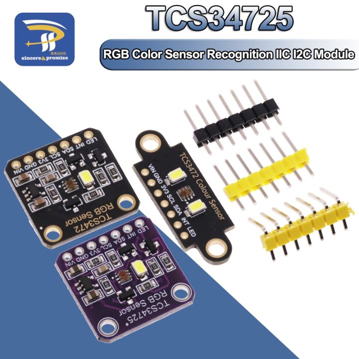 Tcs34725 Color Sensor Recognition Module Rgb Development Board Iic I2c