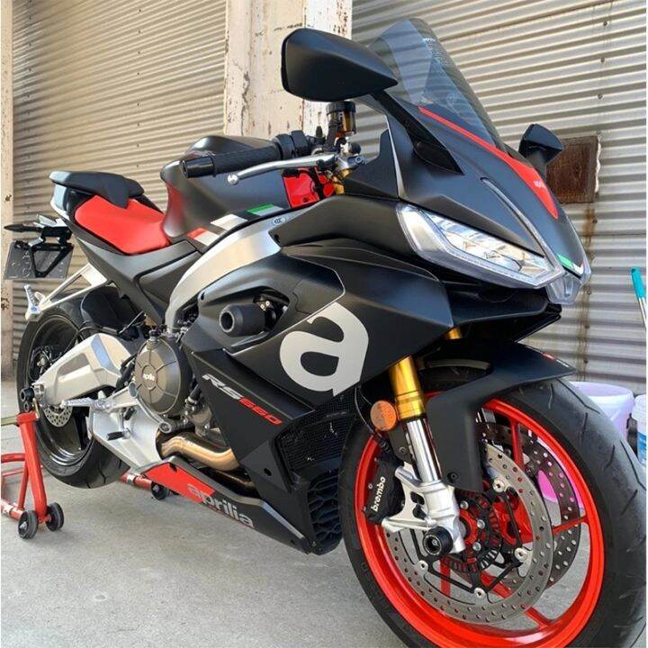 อุปกรณ์เสริมรถจักรยานยนต์แผ่นป้องกันกันล้มกันกระแทกสำหรับ-aprilia-rs660-rs-660-2020-2021-2022