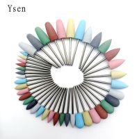 1Pcs Cuspidal Head 7 Colors Rubber amp;Silicon Carbide Nail Buffer Electric Manicure Machine Nail Drill Accessories Tools Nail Bit