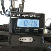 LCD Back light Digital Pitch GaugePlastic Battery Powered Energy Saving Angle Measurement Tool
