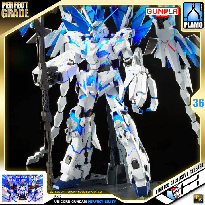 ⭐️ PREMIUM BANDAI PB GUNPLA PERFECT GRADE PG 1/60 RX0 UNICORN GUNDAM
