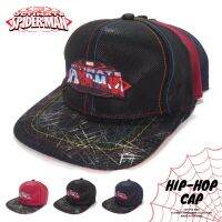 หมวกแก๊ป Spider-Man Character  HIP-HOP CAP KIDS SIZE 52, 54 CM. (No. SS-315)