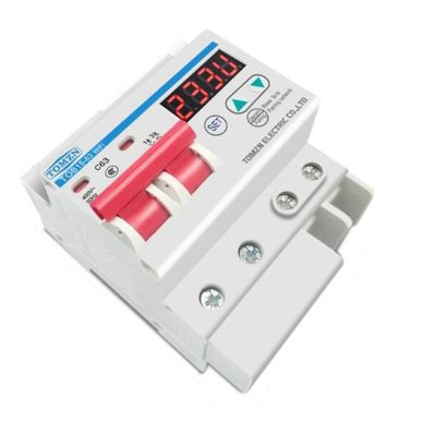 WIFI Circuit Breaker Smart Switch Remote Control By for EWeLink with Over and Under Voltage Current Protecion LCD Display
