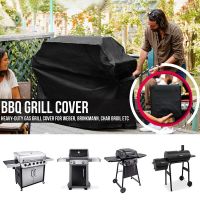 zhaichuik ฝาครอบบาร์บีคิวกันน้ำกลางแจ้ง Anti-Dust Heavy Duty Charbroil Grill Cover BBQ Grill ฝาครอบป้องกันแคมป์ปิ้งอุปกรณ์บาร์บีคิว